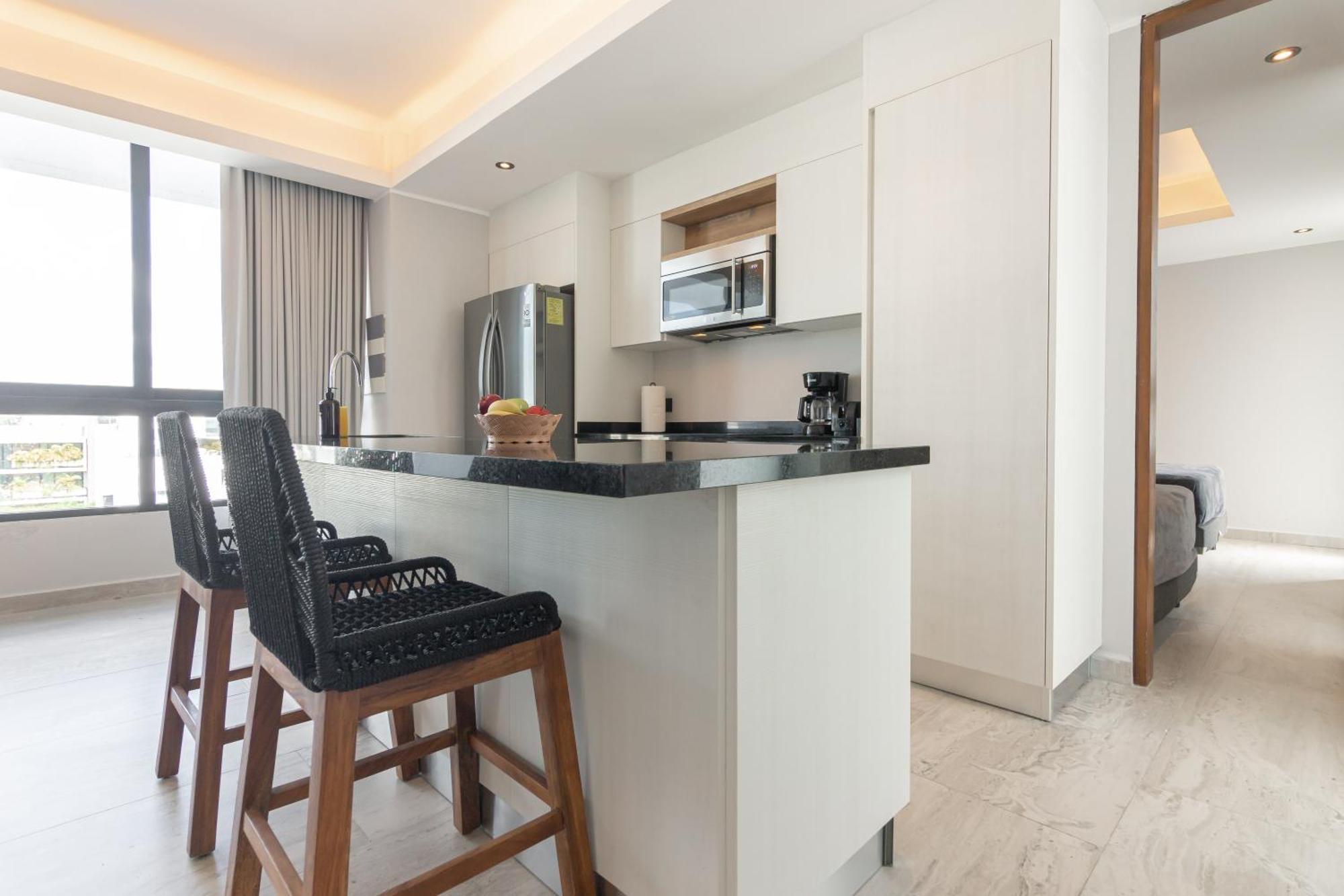 Toh House Luxury By Boutique Apartments Mx 신데 델 카르멘 객실 사진