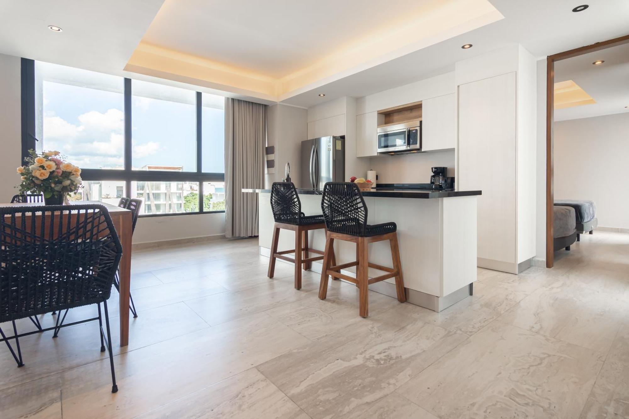 Toh House Luxury By Boutique Apartments Mx 신데 델 카르멘 객실 사진