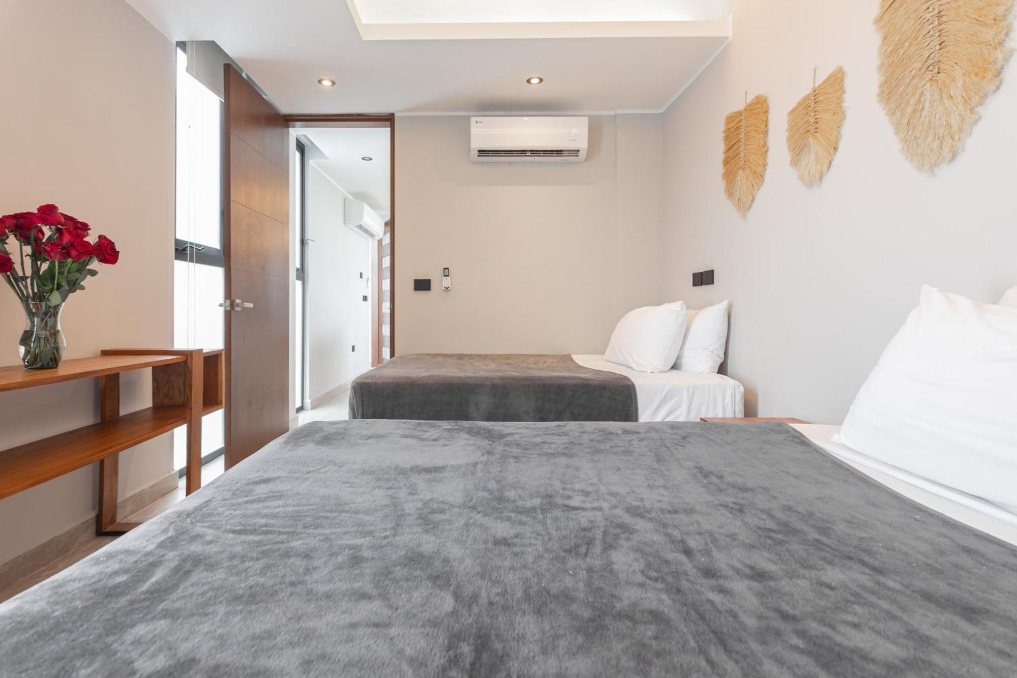 Toh House Luxury By Boutique Apartments Mx 신데 델 카르멘 객실 사진