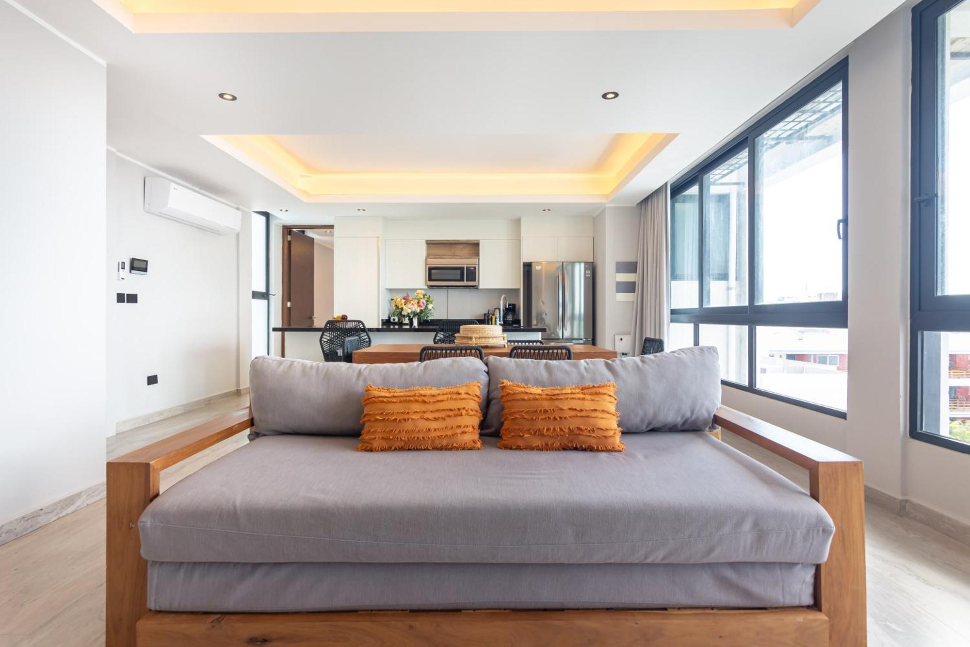 Toh House Luxury By Boutique Apartments Mx 신데 델 카르멘 객실 사진