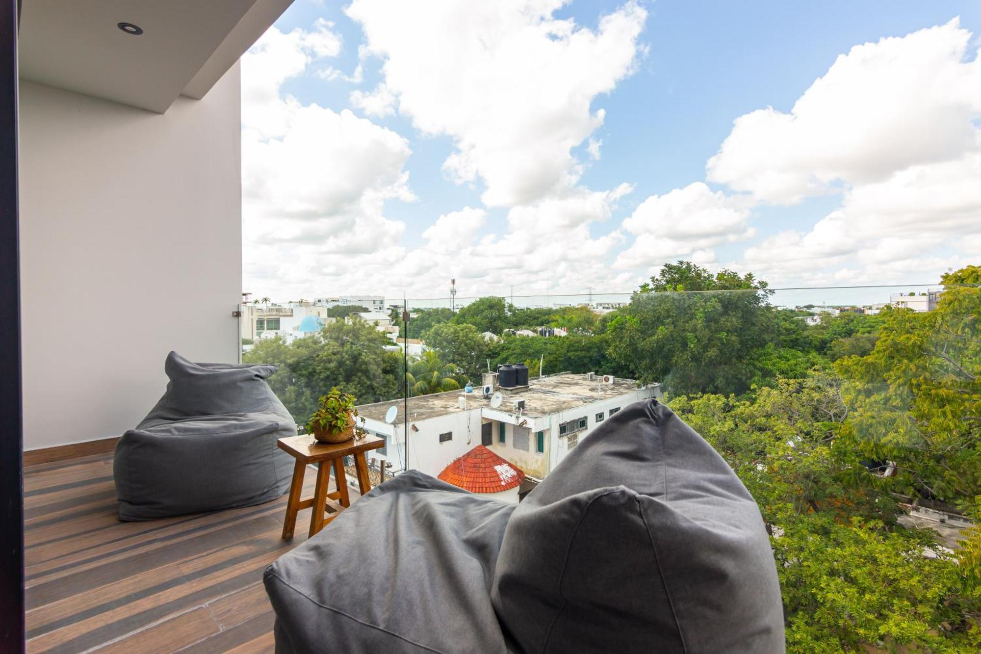 Toh House Luxury By Boutique Apartments Mx 신데 델 카르멘 객실 사진